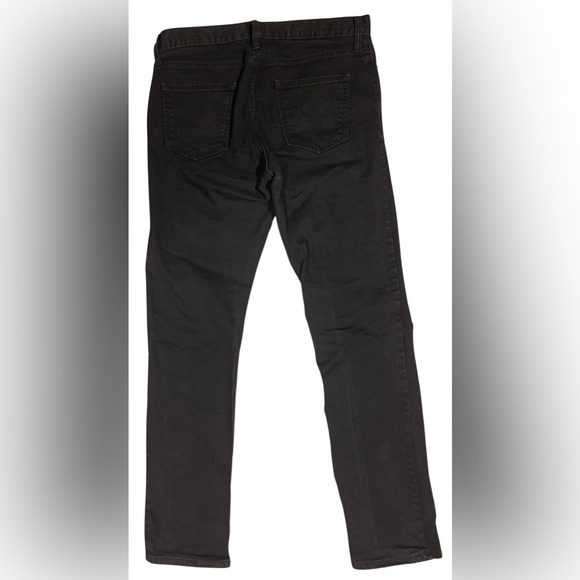Old Navy Men’s Black Slim (Built-In Flex) Denim Jeans - Size: 34x34 - Picture 2 of 4
